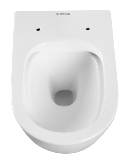 Подвесной унитаз Charus Estella Rimless EWC700-121W безободковый белый
