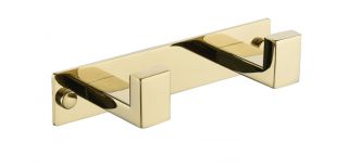 Полотенцедержатель на планке 2-й Grocenberg AC0012 (Золото глянец)