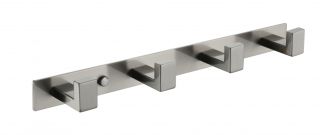 Полотенцедержатель на планке 4-й Grocenberg AC0014 (Никель)