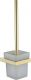 Настенный ёршик для унитаза Grocenberg AC0026 (Золото глянец)