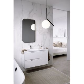 Подвесная тумба под раковину Aqwella Accent ACC0109LW 90 см