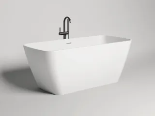 Ванна из искусственного камня Salini Agatha S-Stone 100221MRH 180x80см RAL снаружи