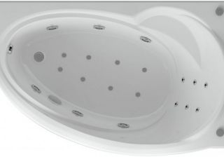 Акриловая ванна АКВАТЕК Бетта 150x95 см правая без гидромассажа