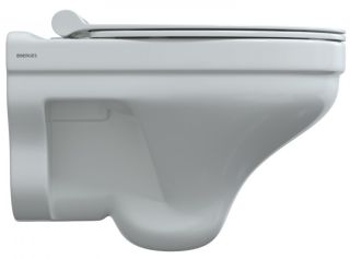 Подвесной унитаз Berges Albit S Rimless белый 082147 сиденье Top SO микролифт быстросъёмное