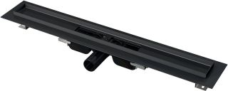 Душевой лоток AlcaPlast чёрный матовый 650мм APZ101BLACK-650