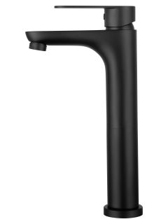 Смеситель для раковины Wonzon & Woghand Alfa WW-A40232-MB чёрный матовый