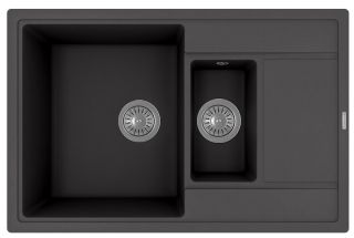 Кухонная мойка Florentina Липси 780К антрацит