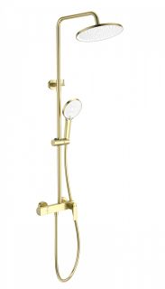 Душевая стойка Wonzon & Woghand WW-B3517-BG брашированное золото