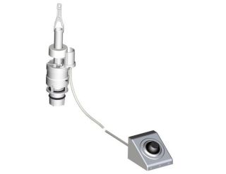 Кнопка пневматического смыва на расстоянии AlcaPlast хром MPO13