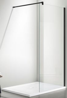 Душевая перегородка Aquatek Walk in AQ WIW 10020BL 100см чёрный