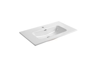 Тумба с раковиной Aquatek Вега AQ77080-GS 81 см шалфей зелёный