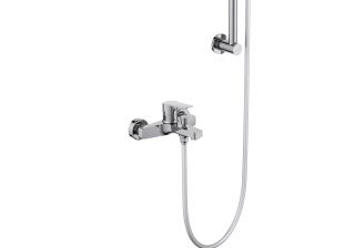 Смеситель для ванны с душевым набором Aquatek Лугано AQ1748CR хром