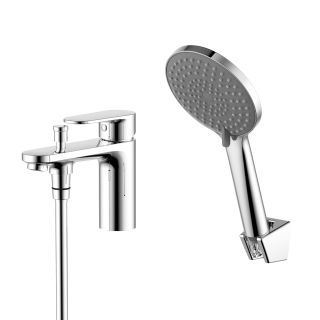 Смеситель на борт ванны Aquatek Ника AQ1844CR хром