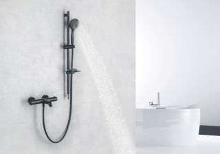 Душевой гарнитур Aquatek AQ2011MB чёрный матовый