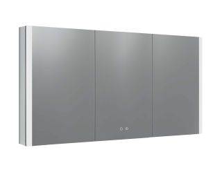 Зеркало-шкаф с подсветкой Aquatek AQ7129-MLC 120 см сенсорное управление хром