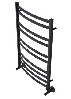 Водяной полотенцесушитель Aquatek Лугано AQ DOC1080BL П10 50x80см чёрный муар