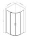 Душевой уголок AQUAme AQM3801F-9 90x90см хром