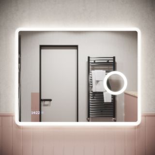 Зеркало с подсветкой Sancos Arcadia 1.0 AR1.1000 100см с увеличительной линзой