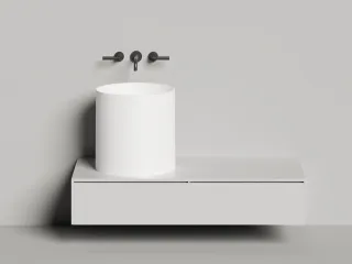 Накладная раковина Salini Armonia 04 S-Sense 130118GRF 46см RAL полностью