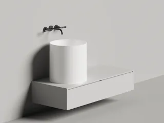 Накладная раковина Salini Armonia 04 S-Sense 130118GRF 46см RAL полностью