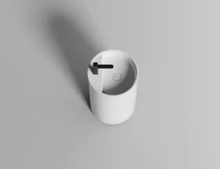 Напольная раковина Salini Armonia Top 01 S-Stone 130124M 45см белый матовый