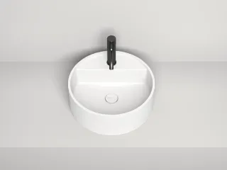 Накладная раковина Salini Armonia Top 02 S-Stone 130127M 45см белый матовый