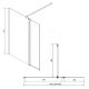 Душевая перегородка Azario CHICAGO AZ-NAR6321 1000