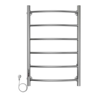 Полотенцесушитель электрический AZARIO VERONA AZ04758 500/800 6 секций, диммер слева, хром