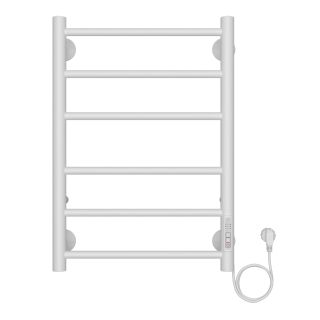 Полотенцесушитель электрический AZARIO PARMA AZ10846W 400/600 6 секций, тен справа, белый