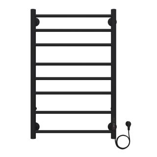 Полотенцесушитель электрический AZARIO PARMA AZ10858B 500/800 8 секций, тен справа, черный