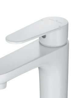 Смеситель для раковины Wonzon & Woghand Alfa WW-A40202-MW белый матовый