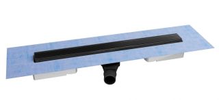 Душевой лоток Berges В1 Keramik Black 095119 80см чёрный матовый