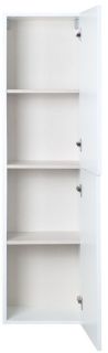 Шкаф подвесной Art&Max Platino 40x150см белый глянцевый AM-Platino-1500-2A-SO-BL