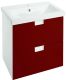Тумба под раковину Bellezza Пегас 50см красный 00000011167