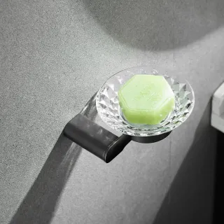 Мыльница Rose RG1703T пепельный