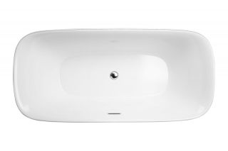 Акриловая ванна BelBagno отдельностоящая, белая BB400-1700-800