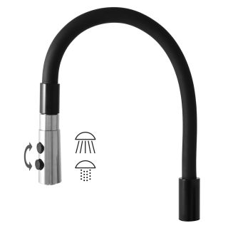 Излив смесителя Rav Slezak SR0014/12CMATC черный хром