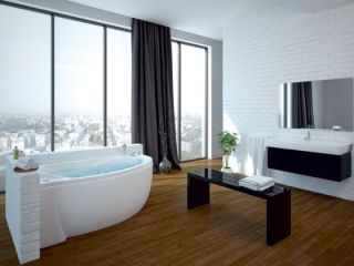 Акриловая ванна АКВАТЕК Бетта 160x97 см левая без гидромассажа