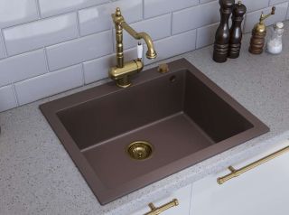 Мойка кухонная Omoikiri Bosen 61-DC тёмный шоколад