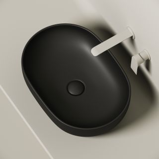 Раковина Ceramica Nova Element CN6047MB 60см чёрный матовый