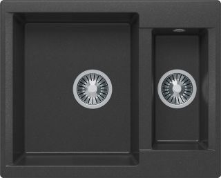 Мойка кухонная Polygran BRIG-620 чёрный 407923