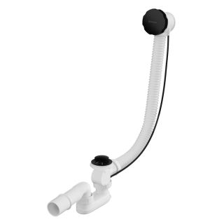 Слив-перелив WHITECROSS SPWC60BL 60 см чёрный матовый