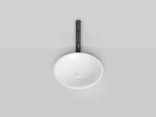 Накладная раковина Salini Callista 05 S-Stone 1101205SMRF 37см RAL полностью