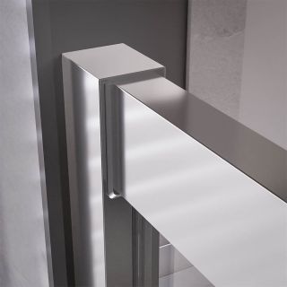 Душевой уголок Veconi Premium Trento PTC-SP-40CH, 1200х800x2000, хром, стекло прозрачное