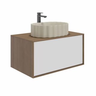 Раковина накладная Kerama Marazzi ArtBasin Conchiglia CC.wb.50\SAN песочный