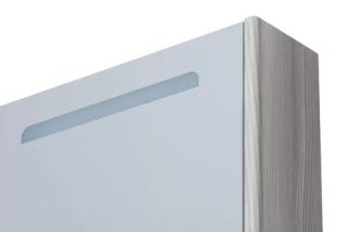 Зеркальный шкаф Акватон Сильва 50см дуб фьорд 1A215502SIW6L