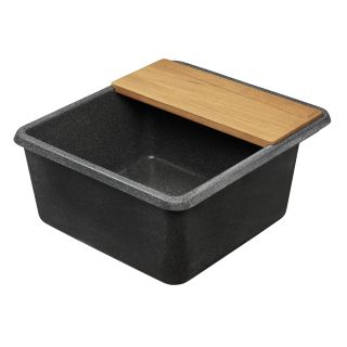 Мойка кухонная Акватон Беллис 57см графит 1A724932BS210