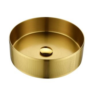 Раковина AltroBagno Costoso 001005 OrSp из нержавеющей стали золото матовое