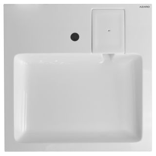 Раковина Azario Slim CS00086608 NEW 600х600х100 литьевой мрамор, сифон в комплекте, белая