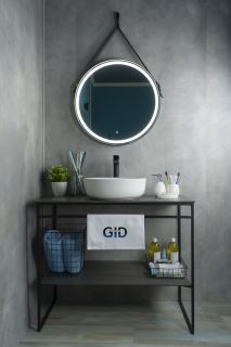 Раковина Gid D1315 51182 накладная белая 41.5x41.5x13.5